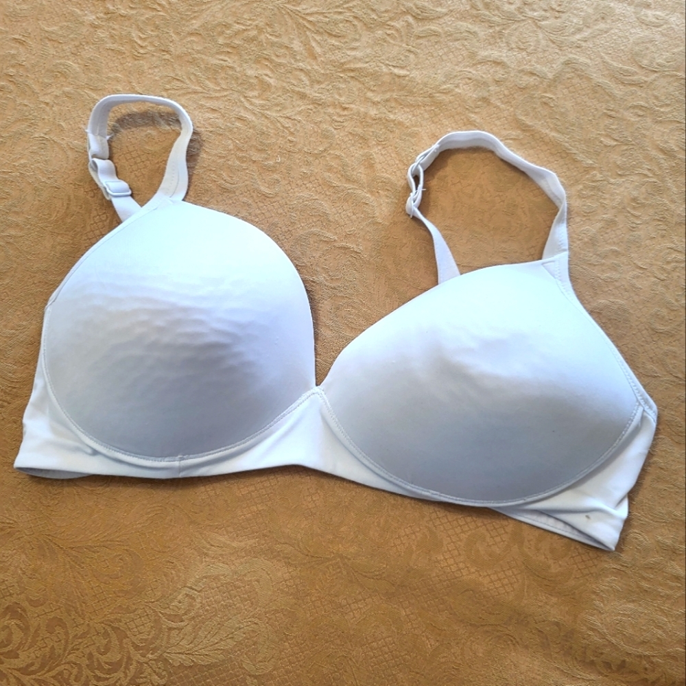 Warner's white smooth cup no underwire bra women's 40C  #1245